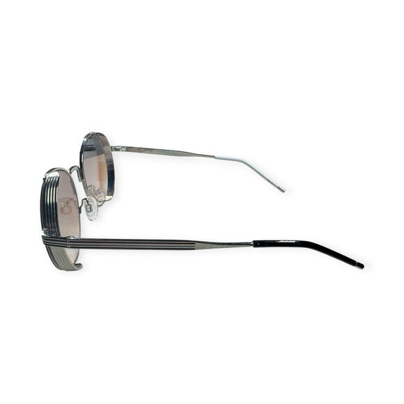 Prive Revaux The Riviera Round Sunglasses Reflective Blue Pink Unique Silver